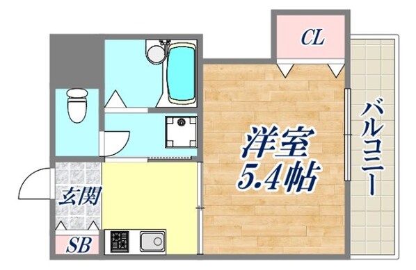 ヴィラ芦屋川の物件間取画像